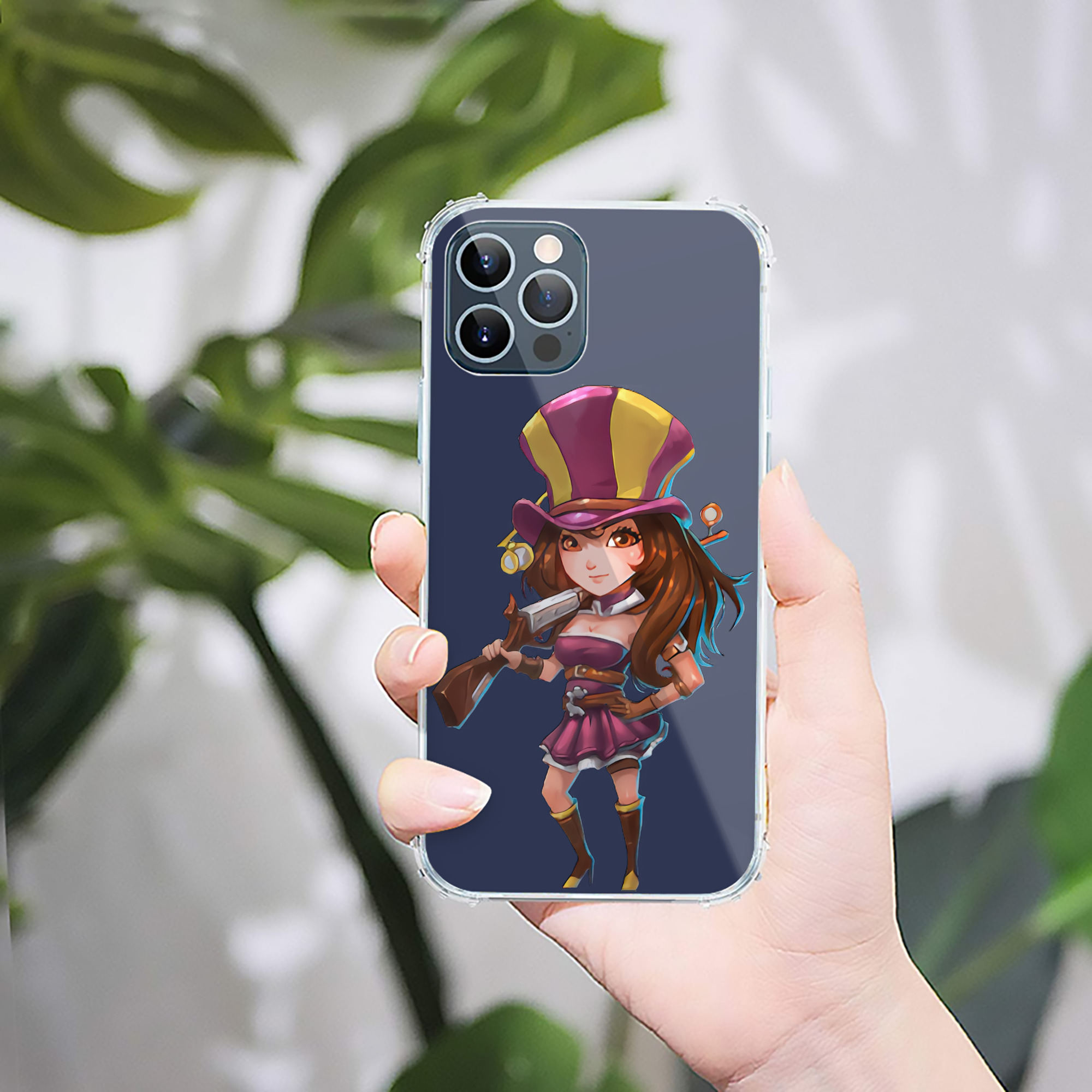 （画像用） リーグ・オブ・レジェンド League of Legends LOL 【iPhone 12シリーズ対応】透明スマホケース（クリアソフトケース）